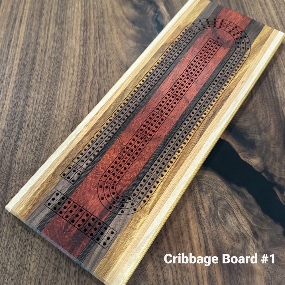 Cribbage Boards — Mercer & Sons Woodcrafts